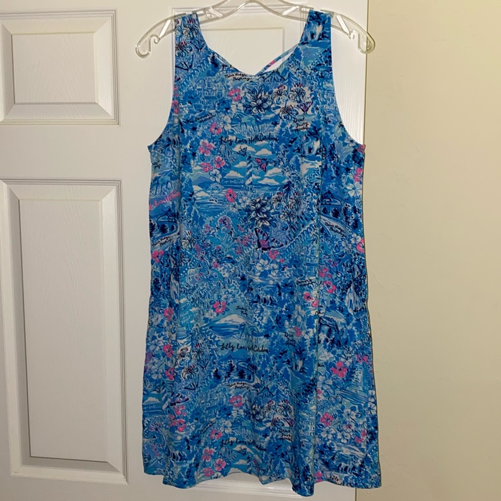 Lilly Pulitzer Kristen “I 💙 NC” Swing Dress